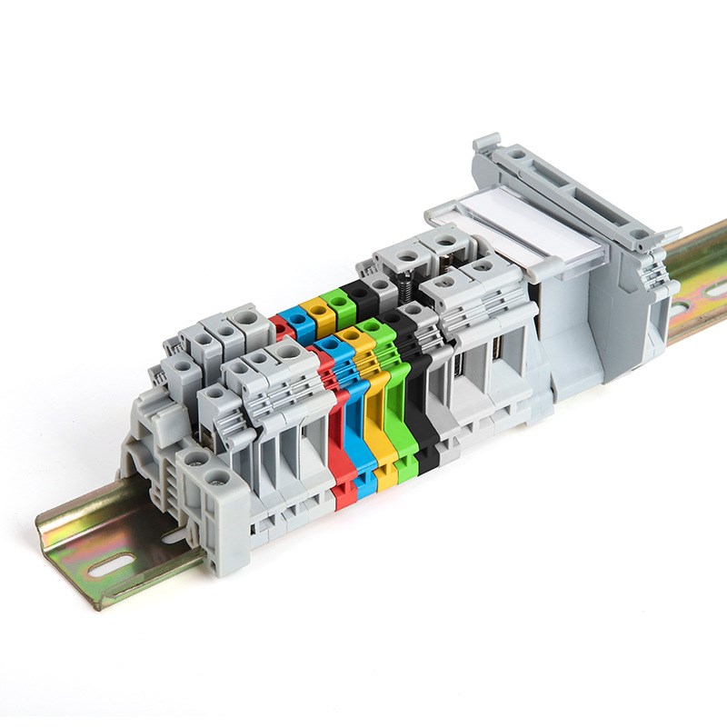 铜件UK2.5B3N5NUK16N组合urtk/6s导轨接线端子排E/UK电流电压HESI