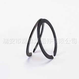 孔用压扁钢丝挡圈 圆形钢丝轴承卡簧无耳挡圈止动环 直供