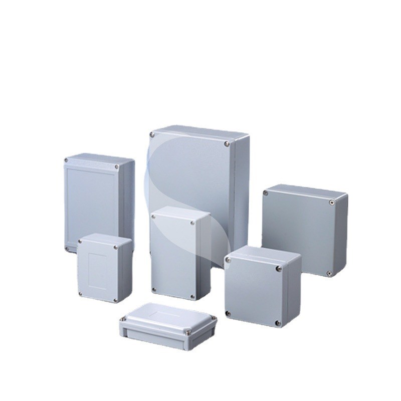 SP-AG-FA34-1/115*90*55mm合页式铝防水盒 铝制仪器防水盒