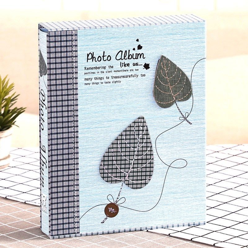 德源相册影集7寸200张插页式儿童宝宝纪念册盒装创意影楼相册