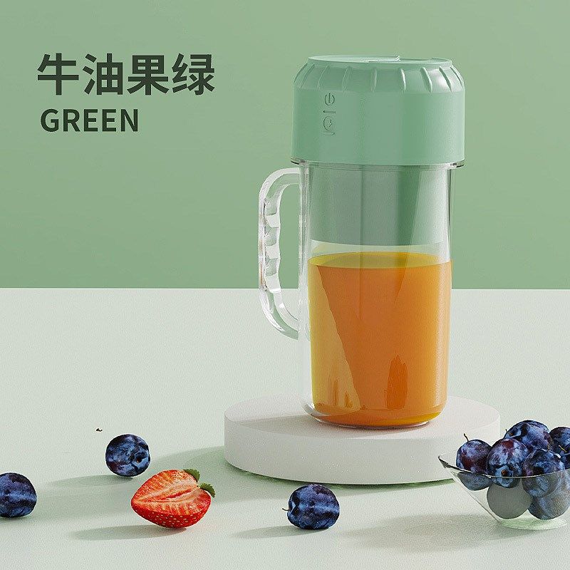 新款榨汁杯小型便携式榨汁机电动迷你炸果汁机充电式搅拌机 跨境