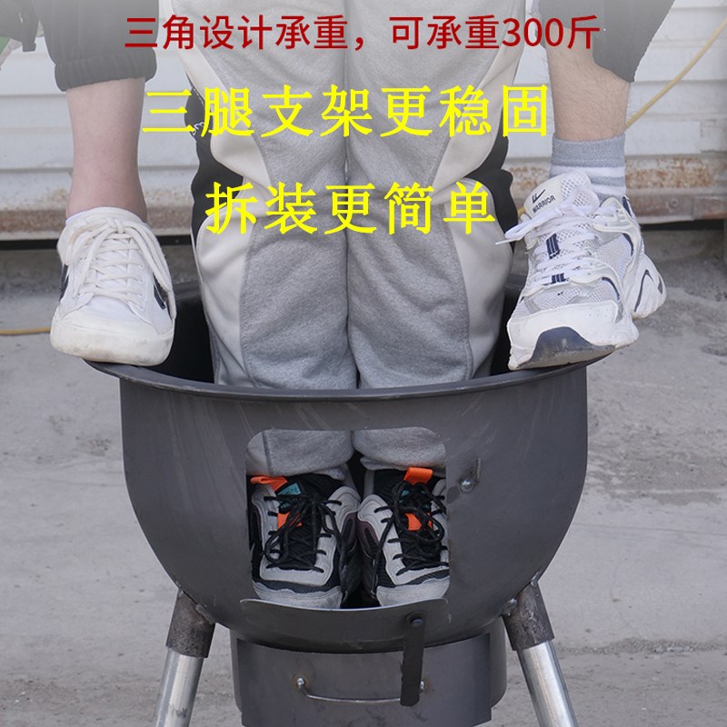 新款柴火灶烧木柴家用户外炉具移动灶农村地锅灶大锅灶台柴火炉道