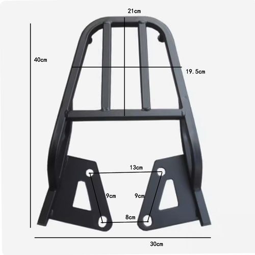 电动车电摩小猴M3加厚后货架尾箱架外卖后货架M5小怪兽z6行李架