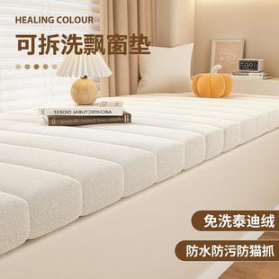通用2025新款 泰迪绒可拆洗飘窗垫窗台垫四季 阳台改造垫子高级感