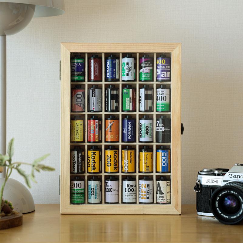 菲林研究所胶卷相框收纳盒胶卷壳胶卷暗盒收藏展示盒菲林装饰框
