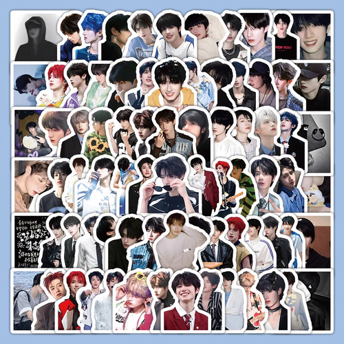 206张朱志鑫神图贴纸ins高颜值TF家族三代帅照爆款装饰手机壳贴画