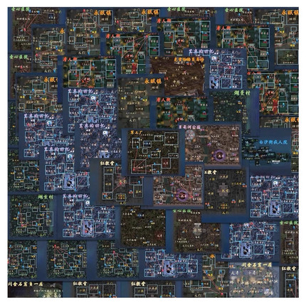 120张第五人格地图贴纸小抄手机电脑笔记本热门游戏玩家装饰贴画