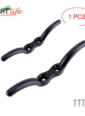 跨境现货尼龙旗杆钩帆船桅杆系绳钩绳栓 系船柱索栓羊角船用五金