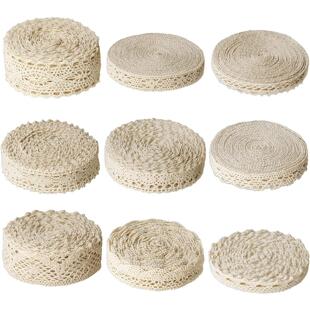 现货全棉线花边花边手工diy服装 辅料蕾丝花边沙发窗帘娃娃裙子花