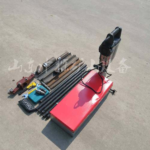 支持定做便携式轻便电动取土钻机地质勘探取芯取样钻机