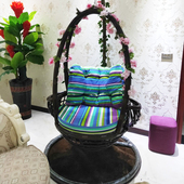 莫家吊椅吊篮藤椅室内家用秋千摇椅客厅阳台单人鸟巢懒人椅摇篮椅