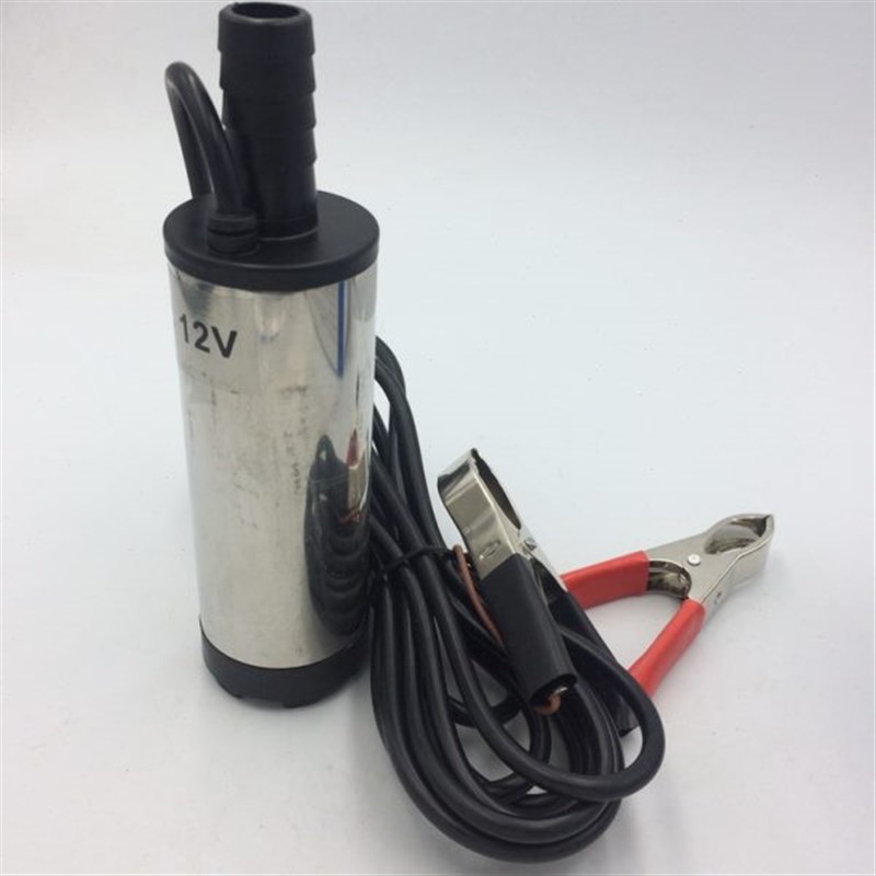 12V抽油泵抽i水吸油器柴油桶泵直流24V伏输油加油泵Z小型潜水泵