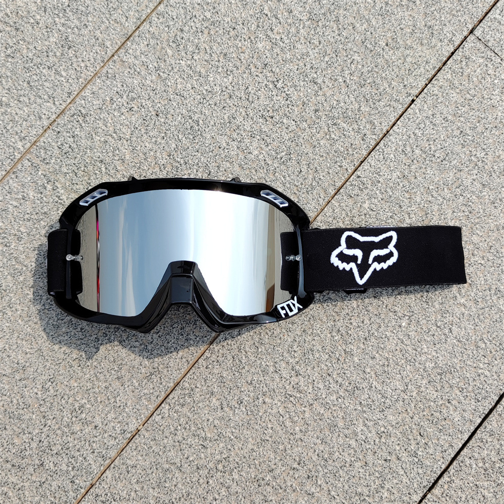 现货FOX摩托车风镜速降越野头盔