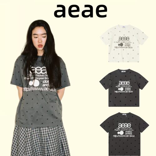 韩国ae波点短袖女26年新