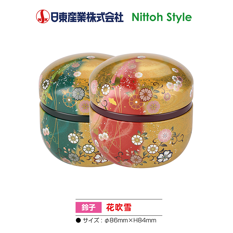 日本Nittoh食品级镀锡茶叶罐