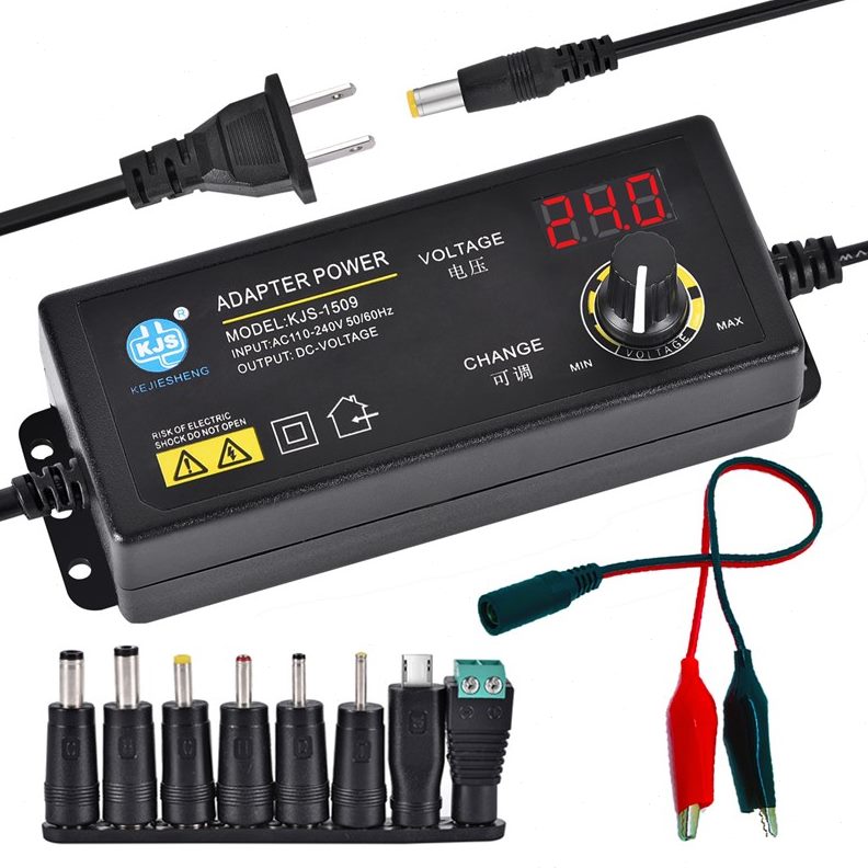 --K3-J24V12V可调93数显3通用无极150S5A36V压可调电源适配器-
