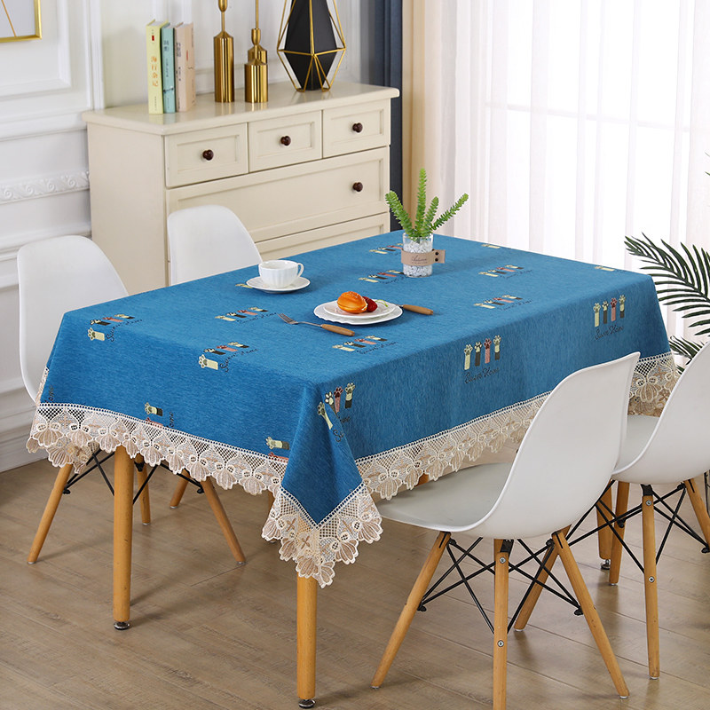 简约现代布艺长方餐桌茶几布麻将桌八仙桌布盖布茶几垫长方形家用