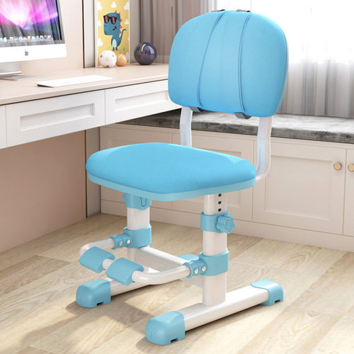 儿童学习椅可升降调节靠背脚踏座椅矫正坐姿书桌椅学生学习写字椅