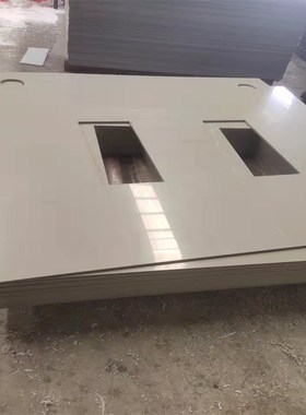 灰色PVC板农村厕所改造塑料板易焊接防腐蚀易清洗鱼塘猪舍挡板