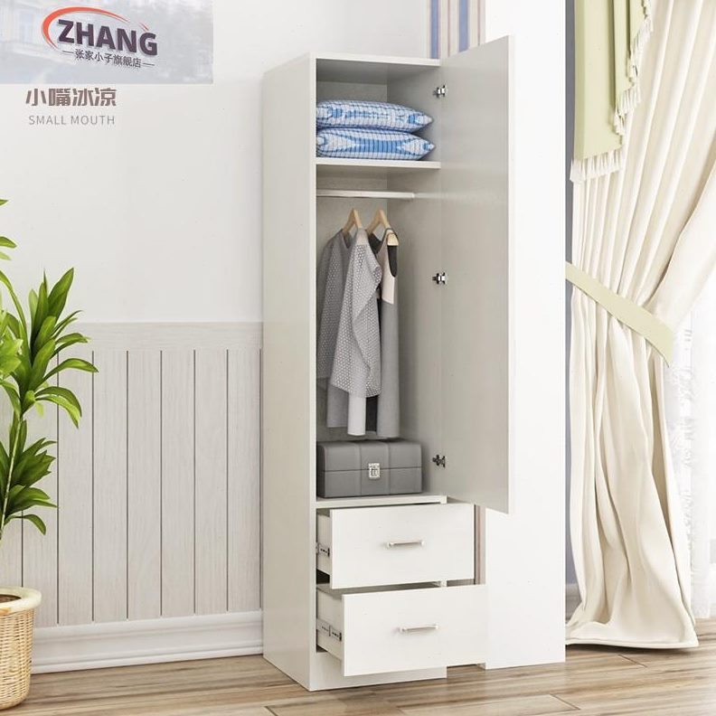 一极窄身cm40单分款的公深度开门宽50衣柜小户型门夹缝窄超超薄