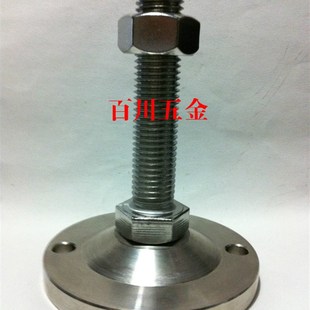 304不锈钢重型固定蹄脚 定向调节脚高承载地脚螺100M12M16M20M24