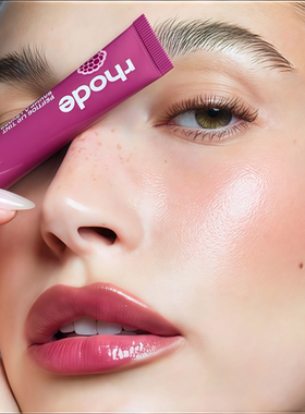 rhode唇蜜正品海莉润唇膏有色口红toast限定唇彩官方彩妆礼物女