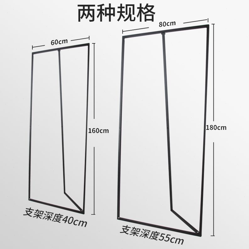 定制门型展架立式落地式门店活动易拉宝广告展示牌户外防风海报架
