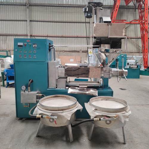 大型冷榨榨油机大豆核桃花生菜籽全自动榨油机商用油坊压榨油机