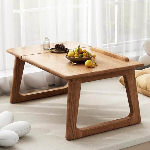 炕几实木飘窗桌家用可折叠茶几卧室茶桌日式榻榻米炕桌床上小桌子