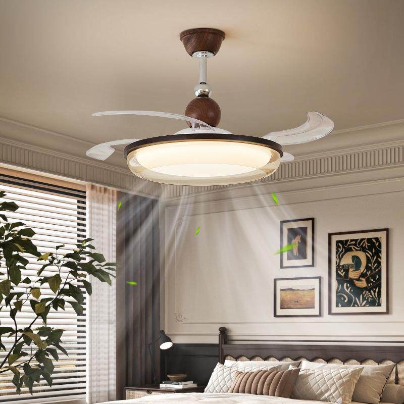 法式奶油风现代简约风扇吊灯中式胡桃木餐厅灯护眼客厅卧室吊扇灯,五金/工具,其他电线电缆,淘宝优惠券,粉丝福利购,淘宝优惠卷