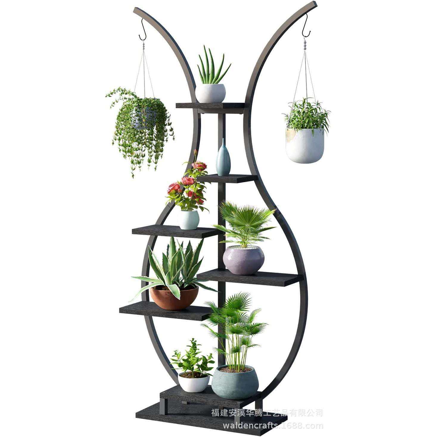 6层室内植物架/花瓶形植物架/双挂钩多花盆客厅阳台家庭装展示,五金/工具,其他电线电缆,淘宝优惠券,粉丝福利购,淘宝优惠卷