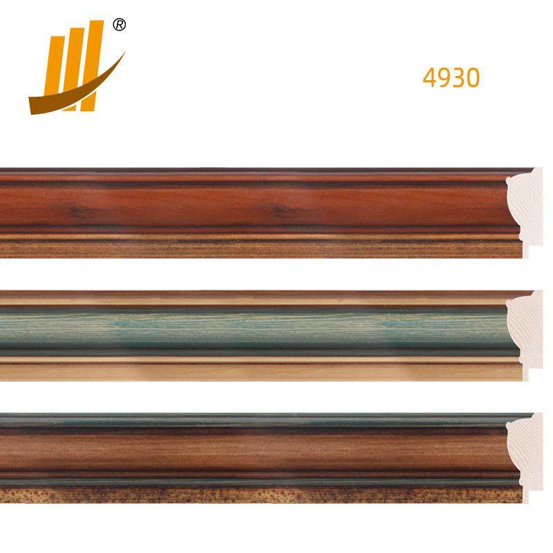 厂家直销高端复古实木画框线条美式装饰画油画框条挂墙