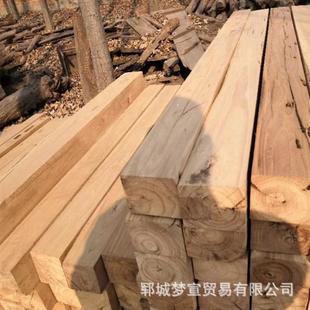 榆木木料木方房梁木木材原木隔断立柱老榆木旧木方子风化方料实木