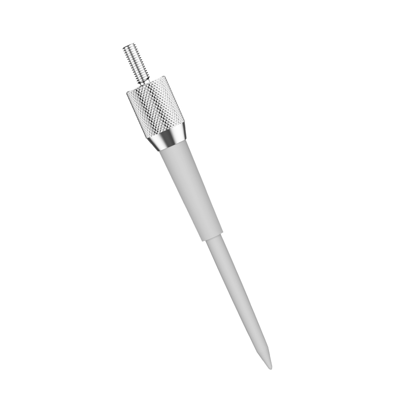 百分表表针千分表头塑胶尖测针塑钢测针尖锥测头度规探针M2.5