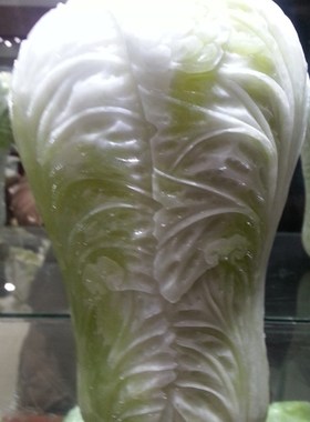 天然玉石旺运玉岫玉白菜招财摆件家居客厅桌面酒柜岫岩玉开业礼品