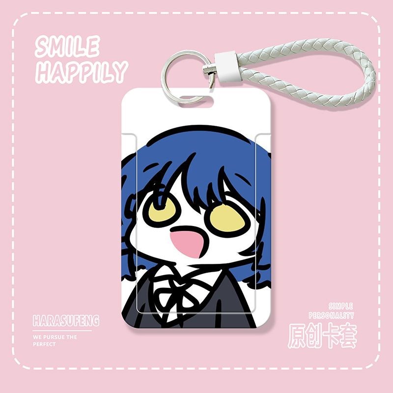 孤独摇滚一里学生卡套饭卡套校园卡公交卡保护套胸牌门禁钥匙扣女