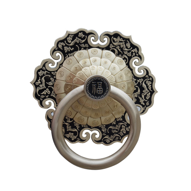 纯铜木门环仿古铜门环古典铜饰品仿古大门拉环铜环大门拉手门钉