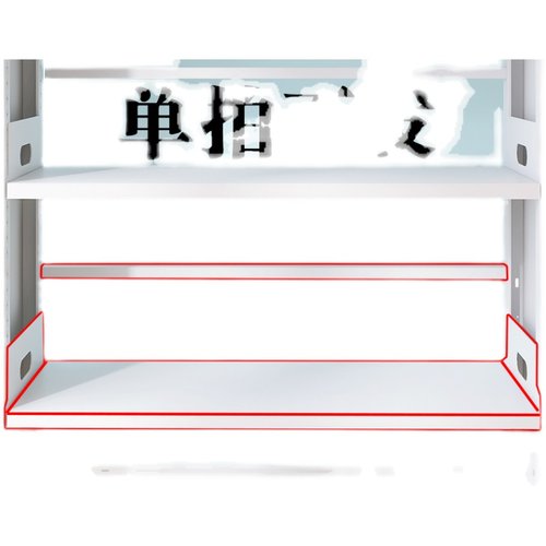 钢制图书馆书架档案架单面加层隔板单拍不发加层专用家用儿童