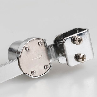 玻璃移门锁 橱柜趟门锯齿锁 展柜柜台锁 文件柜档案柜冰柜锁包邮