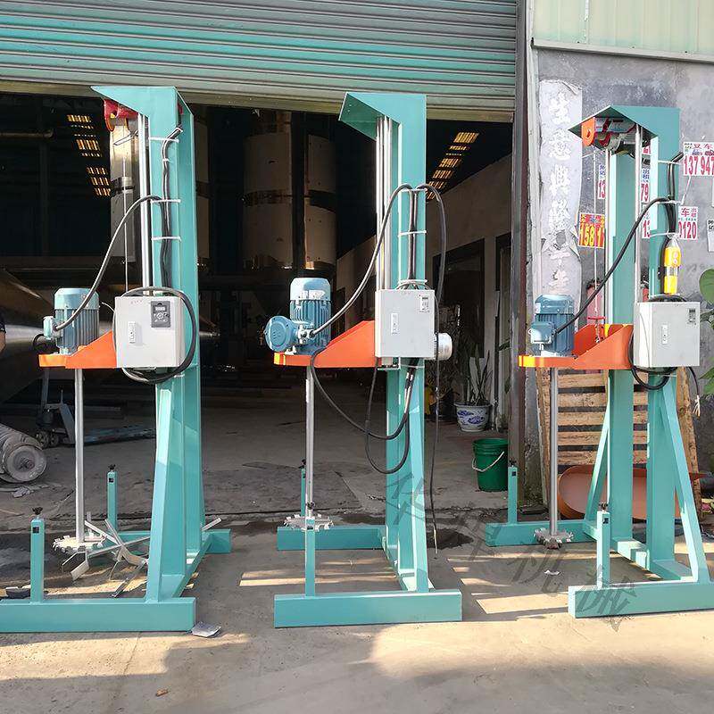珠海7.5kw电动升降分散机河北30kw防水涂料搅拌机厂家现货供应