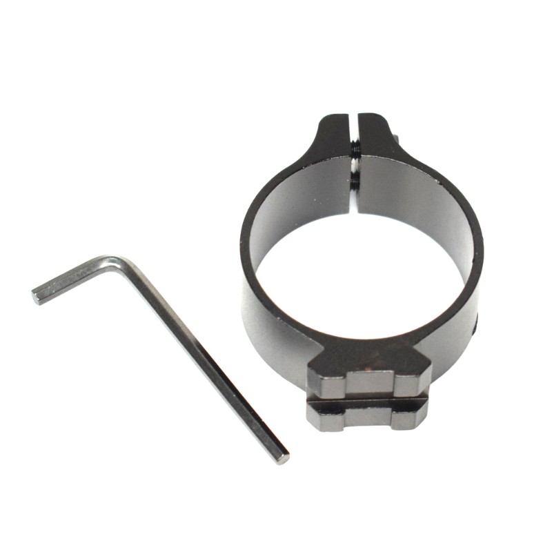 20mm卡槽 手电筒配件夹具 40mm管径夹具 铝合金手电筒安装夹