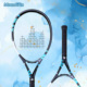 山征 玄漾 网球拍全碳纤维成人男女通用专业训练运动单人拍