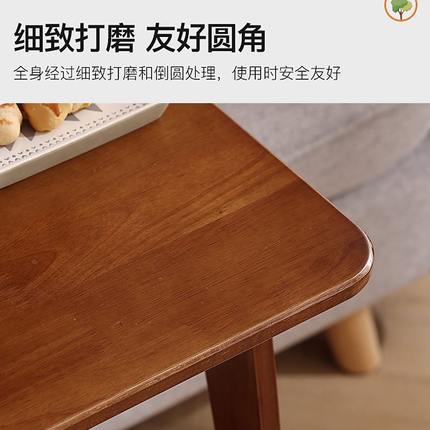 沙发边几边柜床头可移动小桌子置物架客厅茶几方桌实木角几侧边柜