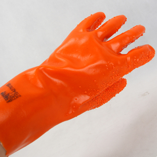 舒耐特807全浸塑杀鱼劳保手套工业加厚橡胶止滑防水防油耐酸碱男
