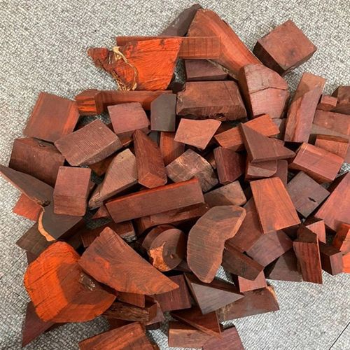 赞比亚小叶紫檀刀柄料 发簪料 珠子手串料 DIY雕刻 手工木工 5斤