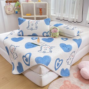 夏季乳胶凉席单件床罩床笠款1.2米床单150x190cm席梦思保护套定制