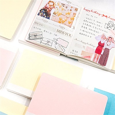 墨下时光 A6B6定页手账本内页内芯替芯本子手帐笔记本文具日记本