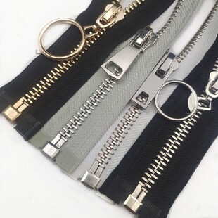 8号金属铜拉链开尾外套夹克卫衣开衫拉锁男女棉风衣开口拉链辅料