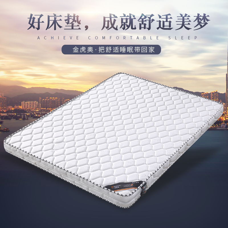 天然椰棕床垫棕垫席梦思1.5米1.8米1.2m双人儿童棕榈硬可定做折叠