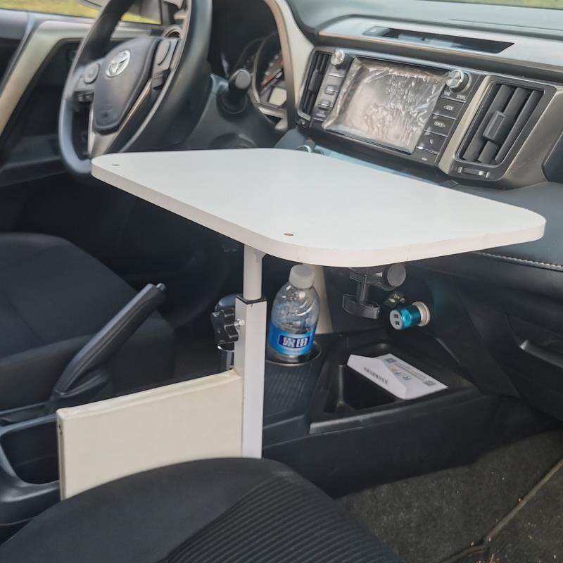 车用可升降折叠小桌板车内饭桌餐桌车内餐盘车载笔电支架电脑桌